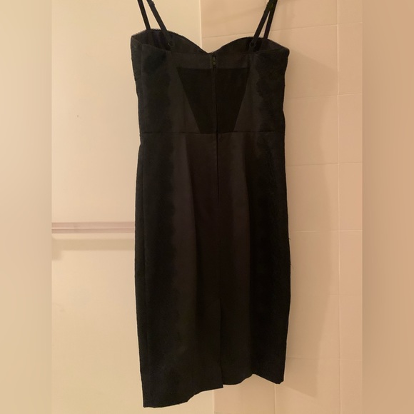 GUESS | Satin-feel black bustier-style dress | Women's US 3 / EU size 30 - Picture 2 of 7